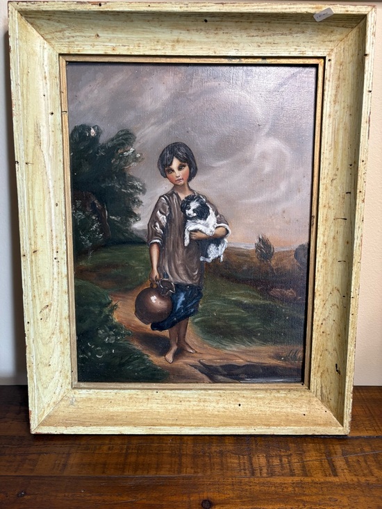 Other - Canvis Print Title “The Cottage Girl” Originally Painted By Thomas Gainsborough